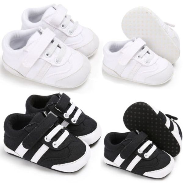 fashion newborn kids baby girls boys soft sole leather canvas crib shoes hook loop anti-slip sneaker prewalker 0-18m, Black
fashion newborn kids baby girls boys soft sole leather canvas crib shoes hook loop anti-slip sneaker prewalker 0-18m, Black