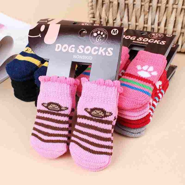 pet dog cat warm socks for winter cute puppy soft cotton anti-slip knit weave sock skid bottom socks clothes 4pcs/set
pet dog cat warm socks for winter cute puppy soft cotton anti-slip knit weave sock skid bottom socks clothes 4pcs/set