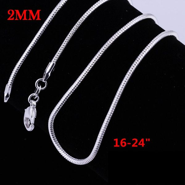 whole sale2mm 16-24inches snake chain new arrive hot sale silver plated women men necklace jewelry for pendant diy
whole sale2mm 16-24inches snake chain new arrive hot sale silver plated women men necklace jewelry for pendant diy