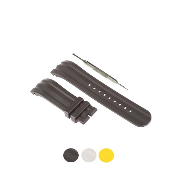 mdnen 24mm rubber watch band strap fits for nautica a15564g, a15567g, a15574g + tool, Black;brown
mdnen 24mm rubber watch band strap fits for nautica a15564g, a15567g, a15574g + tool, Black;brown