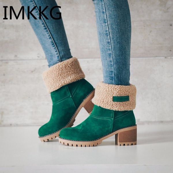 women boots female winter shoes woman fur warm snow boots fashion square high heels black green v229
women boots female winter shoes woman fur warm snow boots fashion square high heels black green v229