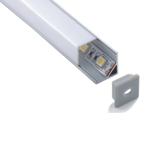 100 x 2m sets/lot v shape led strip profile right angle type aluminium led channels for led cabinet light
100 x 2m sets/lot v shape led strip profile right angle type aluminium led channels for led cabinet light