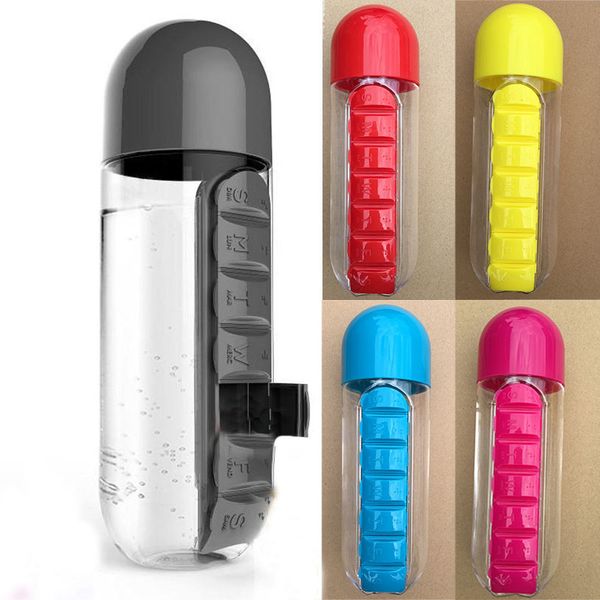 600ml water bottles sports plastic mug combine daily pill boxes organizer drinking bottle travel outdoor fitness drinking cup wx9-1077
600ml water bottles sports plastic mug combine daily pill boxes organizer drinking bottle travel outdoor fitness drinking cup wx9-1077