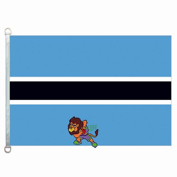 botswana flag,90*150cm ,100% polyester, banner,digital printing