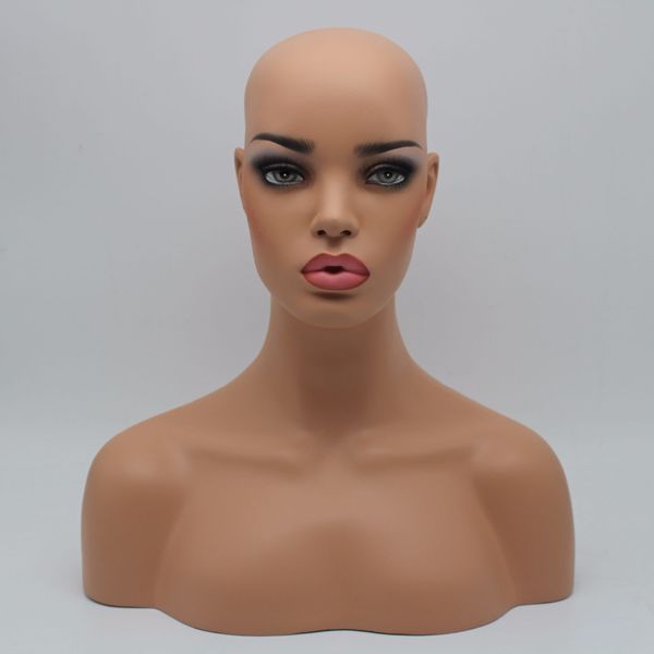 female realistic fiberglass mannequin head bust sale for wig jewelry and hat display, White
female realistic fiberglass mannequin head bust sale for wig jewelry and hat display, White