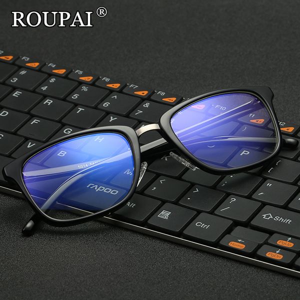 roupai brand 2017 tr90 glasses frame female male computer glasses retro optical clear lens women men game eyewear, Silver
roupai brand 2017 tr90 glasses frame female male computer glasses retro optical clear lens women men game eyewear, Silver
