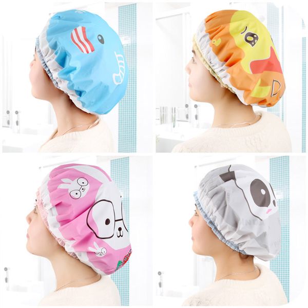 waterproof bath cap female cartoon shower cap kitchen cooking oil smoke cap shower headset
waterproof bath cap female cartoon shower cap kitchen cooking oil smoke cap shower headset
