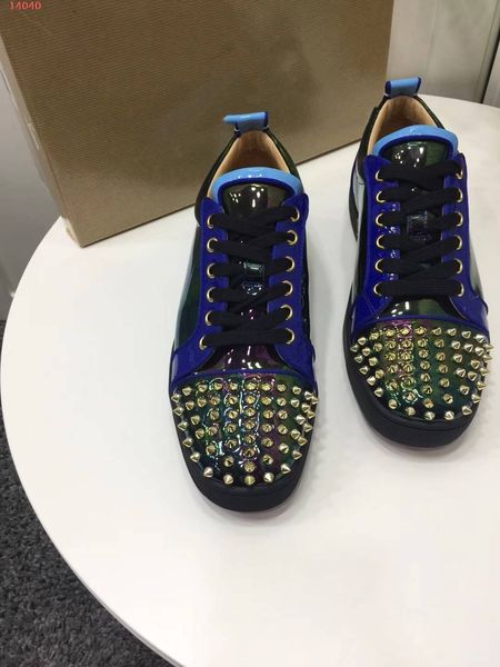 flatform shoes sport luxury designer studded spikes flats board shoes for men party genuine leather wholesale price seller first recommend, Black
flatform shoes sport luxury designer studded spikes flats board shoes for men party genuine leather wholesale price seller first recommend, Black