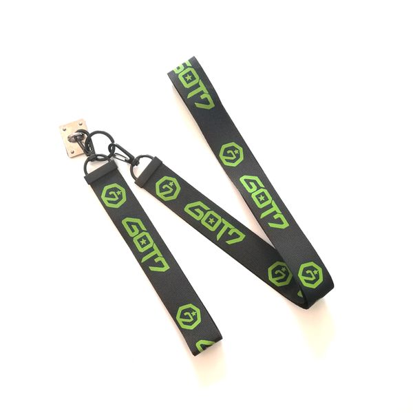 youpop kpop got7 keychain accessories black lanyard key chain k-pop key ring pendant keyring, Silver
youpop kpop got7 keychain accessories black lanyard key chain k-pop key ring pendant keyring, Silver