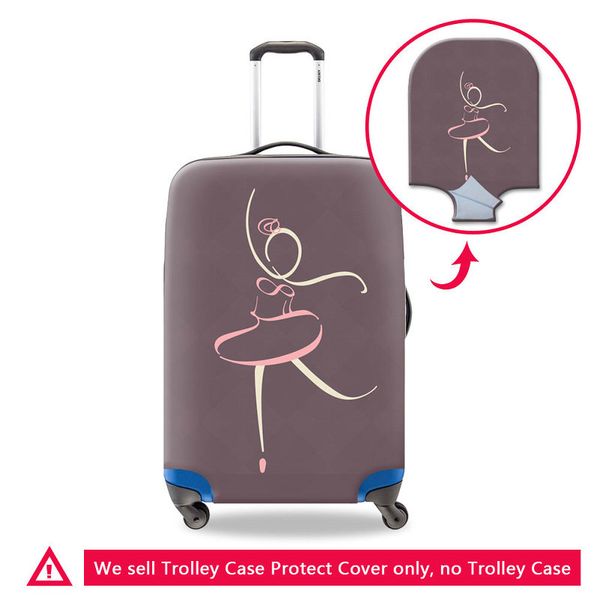 cute ballet girl printing luggage suitcase protective cover for 18 20 22 24 26 28 30 inch trolley case ladies new stylish travel accessories, Black
cute ballet girl printing luggage suitcase protective cover for 18 20 22 24 26 28 30 inch trolley case ladies new stylish travel accessories, Black