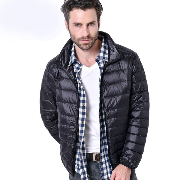 2018 winter men ultralight jacket white duck down jacket men down jackets outdoors winter male casual coat, Black
2018 winter men ultralight jacket white duck down jacket men down jackets outdoors winter male casual coat, Black