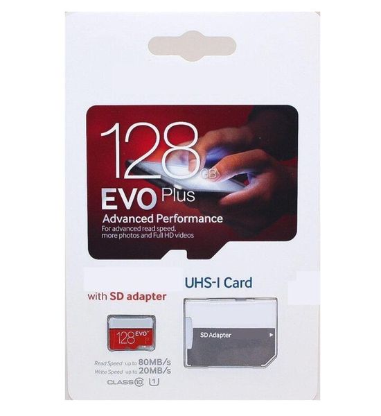 100% Brand New Best Selling EVO Class 10 C10 TF Flash 256GB 128G 64Go 32GB Micro SD Card with Free SD adapter Blister Package
100% Brand New Best Selling EVO Class 10 C10 TF Flash 256GB 128G 64Go 32GB Micro SD Card with Free SD adapter Blister Package