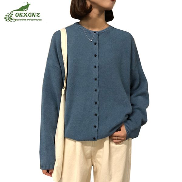 fashion 2018autumn winter women's sweater korean loose cardigan sweater long-sleeved wild warm heat casual knitted jacket female, White;black
fashion 2018autumn winter women's sweater korean loose cardigan sweater long-sleeved wild warm heat casual knitted jacket female, White;black