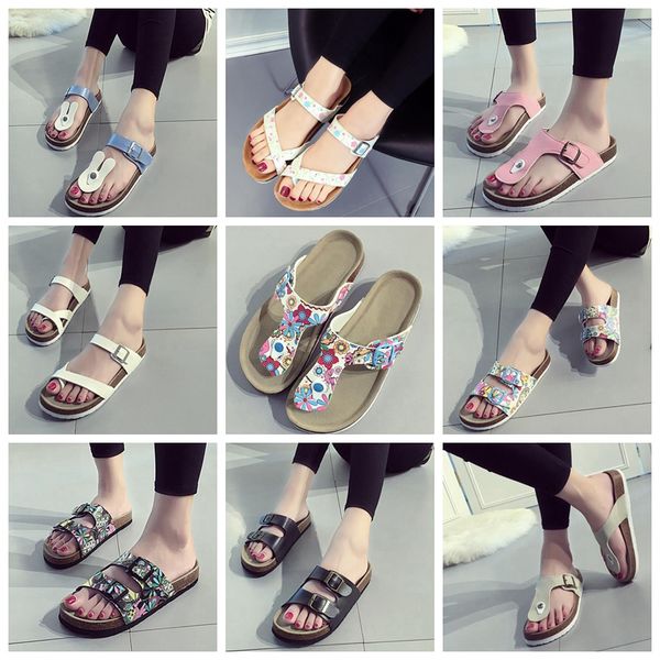 summer women luxury beach cork slippers casual sandals slides double buckle clogs women slip on flip flops flats shoe gga601 10pairs, Black
summer women luxury beach cork slippers casual sandals slides double buckle clogs women slip on flip flops flats shoe gga601 10pairs, Black