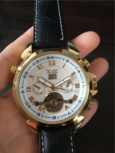 jaragar new style watches mechanical auto datetourbillon mens wrist watch jr01-4, Slivery;brown
jaragar new style watches mechanical auto datetourbillon mens wrist watch jr01-4, Slivery;brown