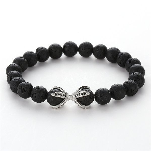 fashion bangles 8mm zircon claw bracelets lava rock natural stone yoga bracelets & bangles for friend gift, Black
fashion bangles 8mm zircon claw bracelets lava rock natural stone yoga bracelets & bangles for friend gift, Black