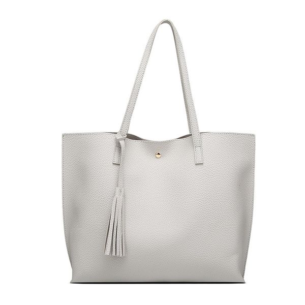 2018 new fashion casual tassel bags woman pu leather large capacity female shoulder bags solid color women handbag bag
2018 new fashion casual tassel bags woman pu leather large capacity female shoulder bags solid color women handbag bag