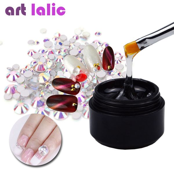artlalic 8ml nail art rhinestones glue gel use for nail tips decoration pearl gem glitter jewelry garment stick tool, Red;pink
artlalic 8ml nail art rhinestones glue gel use for nail tips decoration pearl gem glitter jewelry garment stick tool, Red;pink