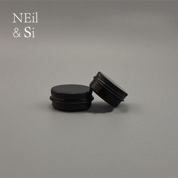 10g 15g black aluminum jar empty small lip oil cosmetic eye cream bottle refillable batom travel set lotion tin containers
10g 15g black aluminum jar empty small lip oil cosmetic eye cream bottle refillable batom travel set lotion tin containers