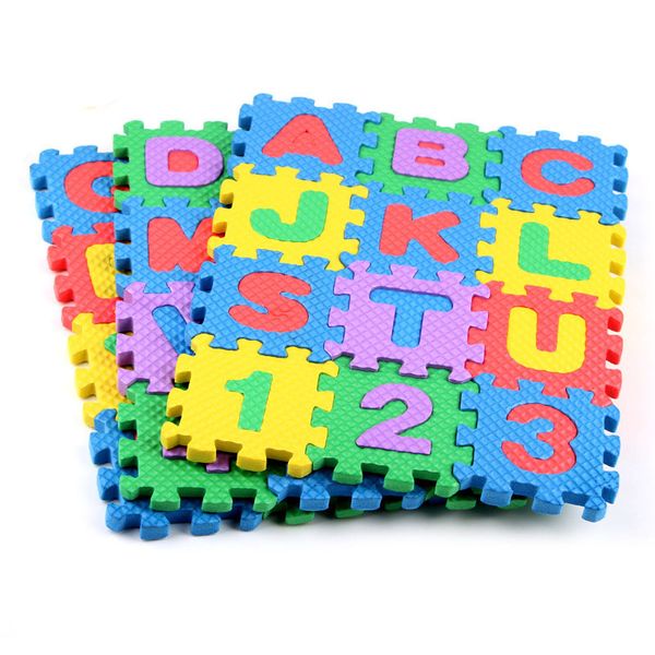 36pcs early childhood education tool foam carpet cartoon letter digital puzzle mat creative language learning tool
36pcs early childhood education tool foam carpet cartoon letter digital puzzle mat creative language learning tool