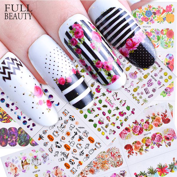 full beauty 45pcs mixed flower diy cute fashion sticker nail art tips water transfer decals gel polish full decor sets chwg45, Black
full beauty 45pcs mixed flower diy cute fashion sticker nail art tips water transfer decals gel polish full decor sets chwg45, Black