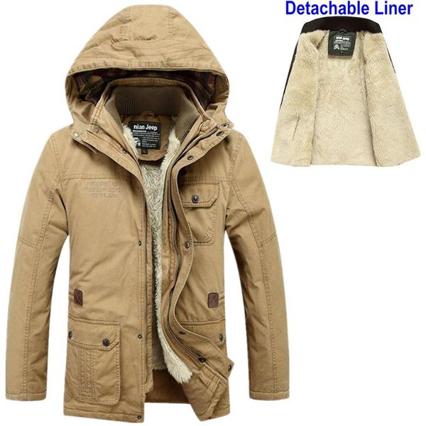 size m-4xl mens 100% washed cotton detachable liner thick winter snow warm jacket fur coat,faux fur parkas for men,2 colors,6819, Black
size m-4xl mens 100% washed cotton detachable liner thick winter snow warm jacket fur coat,faux fur parkas for men,2 colors,6819, Black