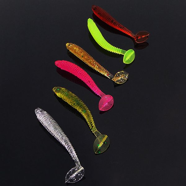 mnft 200pcs/pack grub worm soft plastic lure fishing tackle bait drop sjig head perch new 5cm assorted colors
mnft 200pcs/pack grub worm soft plastic lure fishing tackle bait drop sjig head perch new 5cm assorted colors