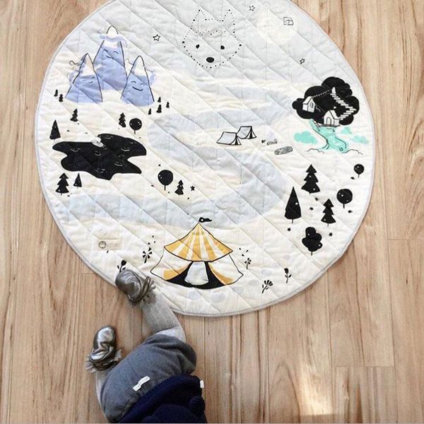 ins snow adventure children fashion play mat baby cotton crawling carpet diameter 35.4inch home decor cartoon rugs for toddler room
ins snow adventure children fashion play mat baby cotton crawling carpet diameter 35.4inch home decor cartoon rugs for toddler room