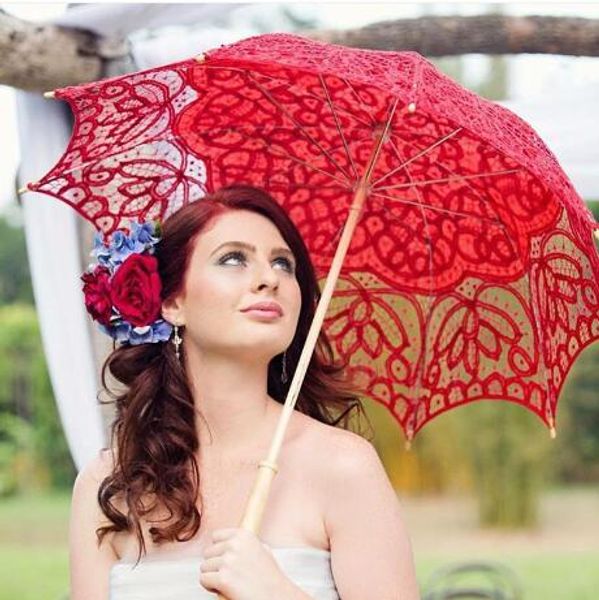 wedding parasols handmade umbrellas lace artifull garden bridal parasols for bridal bridesmaid wedding diameter 32 inches 16 colors, White
wedding parasols handmade umbrellas lace artifull garden bridal parasols for bridal bridesmaid wedding diameter 32 inches 16 colors, White
