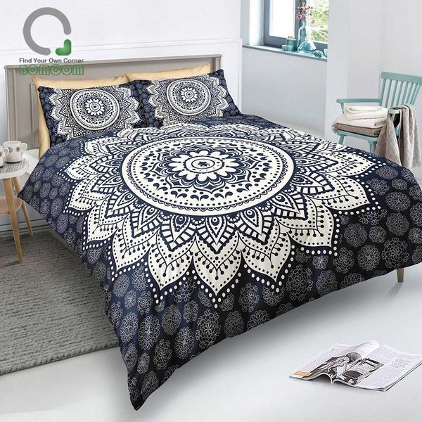 bomcom 3d digital printing passion mandala flower boho gypsy yoga duvet cover sets 100% microfiber floral background
bomcom 3d digital printing passion mandala flower boho gypsy yoga duvet cover sets 100% microfiber floral background