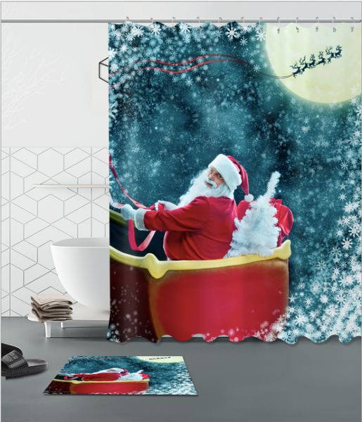 lovely santa claus pattern 3d print custom waterproof bathroom modern shower curtain polyester fabric bathroom curtain door mat sets
lovely santa claus pattern 3d print custom waterproof bathroom modern shower curtain polyester fabric bathroom curtain door mat sets