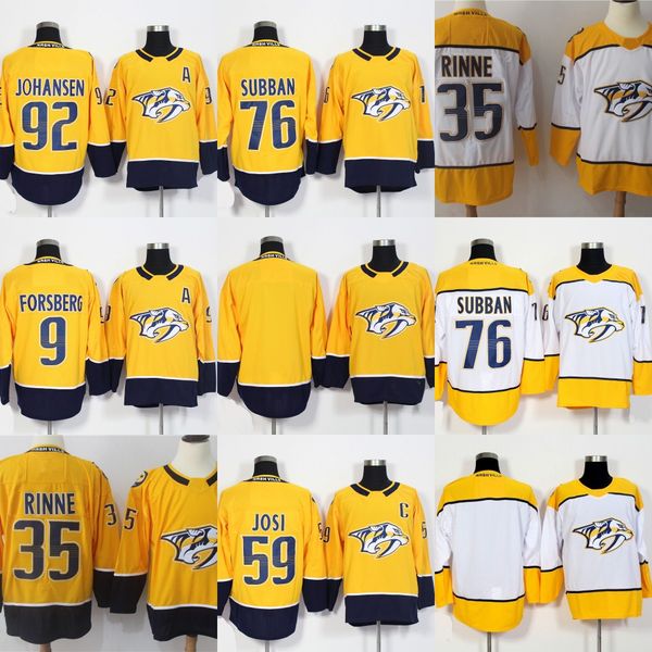 Nashville Predators Jerseys 9 Filip Forsberg 35 Pekka Rinne 59 Roman Josi 76 P.K. Subban 92 Ryan Johansen Hockey Jerseys
Nashville Predators Jerseys 9 Filip Forsberg 35 Pekka Rinne 59 Roman Josi 76 P.K. Subban 92 Ryan Johansen Hockey Jerseys