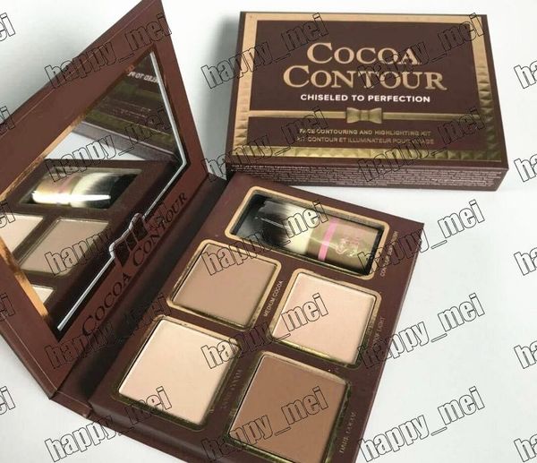 factory direct dhl new makeup face cocoa contour chiseled to perfection face contouring& highlighting 4 colors powder palette
factory direct dhl new makeup face cocoa contour chiseled to perfection face contouring& highlighting 4 colors powder palette