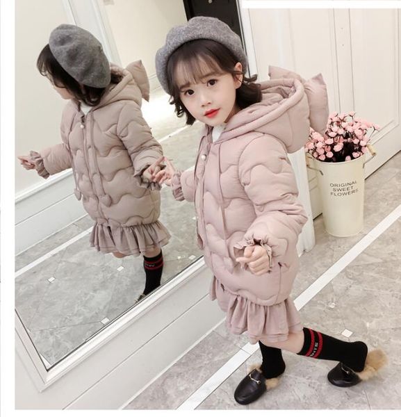 children's clothing girls cotton coat jacket new winter kid's jacket long section fashion thick warm, Blue;gray
children's clothing girls cotton coat jacket new winter kid's jacket long section fashion thick warm, Blue;gray