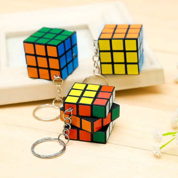 

Брелок Фабрика напрямую продаж Брелок Рубик куб 3 см Головоломка Волшебная Игра Игрушка Ключ Opp Сумка Packakge IQ Развивающие Игрушки Подарок