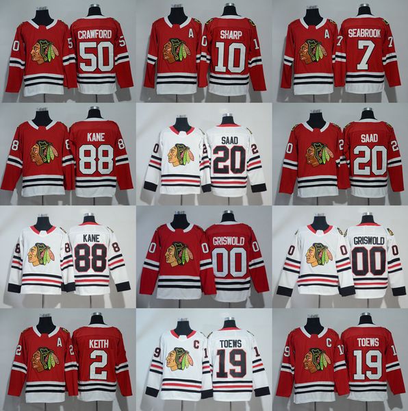 2018 Season Chicago Blackhawks Clark Griswold Jonathan Toews Patrick Kane Patrick Sharp Brent Seabrook Keith Corey Crawford Hockey Jersey
2018 Season Chicago Blackhawks Clark Griswold Jonathan Toews Patrick Kane Patrick Sharp Brent Seabrook Keith Corey Crawford Hockey Jersey
