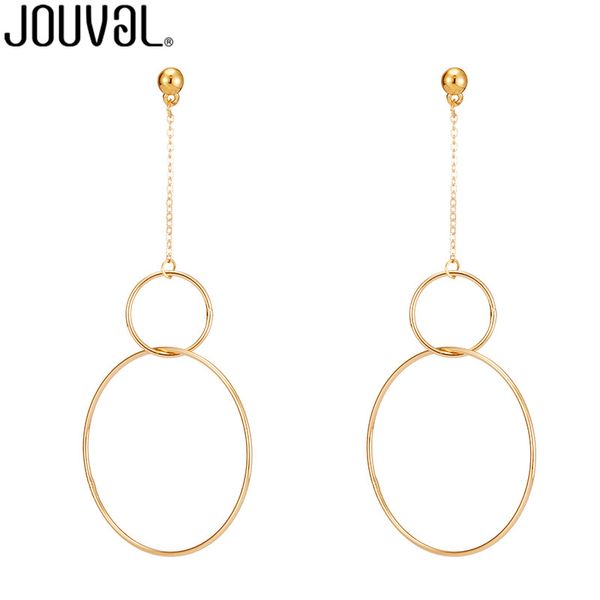 whole salejouval 2017 new european exaggerated aros big hoop earrings for women double round circle pendant long earrings brincos jewelry, Golden;silver
whole salejouval 2017 new european exaggerated aros big hoop earrings for women double round circle pendant long earrings brincos jewelry, Golden;silver