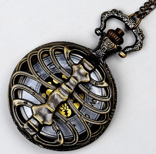wholesale 100pcs/lot pendant chain quartz bronze watch back bone hollow pocket watch pw032, Slivery;golden
wholesale 100pcs/lot pendant chain quartz bronze watch back bone hollow pocket watch pw032, Slivery;golden