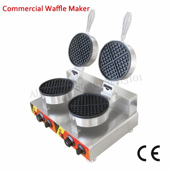 electric double heads commercial waffle maker classic non-stick waffle baker easy operation with thermostat and timer ce
electric double heads commercial waffle maker classic non-stick waffle baker easy operation with thermostat and timer ce