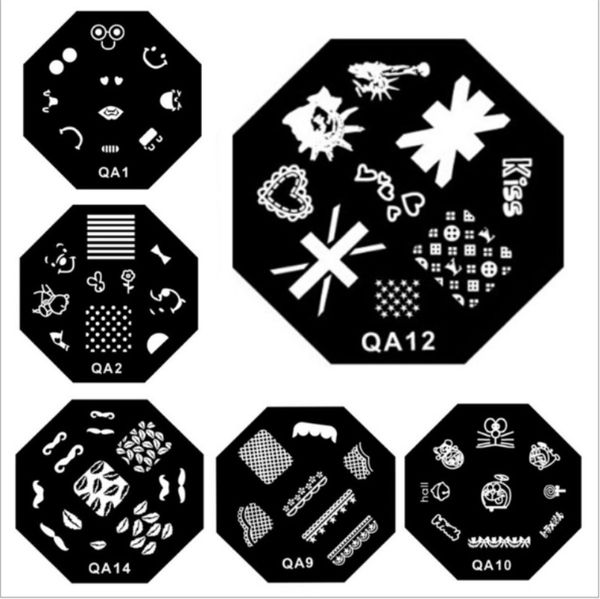 nail art plate stamp stamping set round stainless steel diy nail polish print manicure stencil template / by dhl 1000pcs, White
nail art plate stamp stamping set round stainless steel diy nail polish print manicure stencil template / by dhl 1000pcs, White