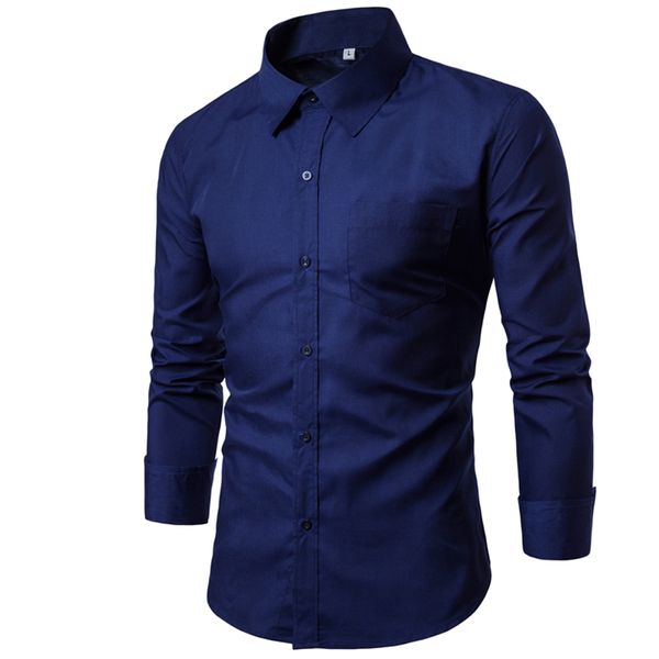 full men shirt solid black dress shirt long sleeve slim fit camisa masculina casual male hawaiian shirts xxxl casual, White;black
full men shirt solid black dress shirt long sleeve slim fit camisa masculina casual male hawaiian shirts xxxl casual, White;black