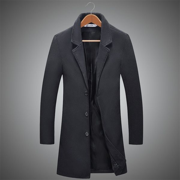 2018 winter woolen trench coat men autumn middle long jacket men solid color slim fit fleece mens overcoat wool abrigo hombre, Black;brown
2018 winter woolen trench coat men autumn middle long jacket men solid color slim fit fleece mens overcoat wool abrigo hombre, Black;brown