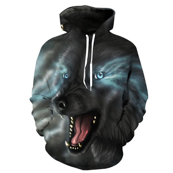 conmotion roaring big tongue blue wolf print men's hooded sweatshirt la2062, Black
conmotion roaring big tongue blue wolf print men's hooded sweatshirt la2062, Black