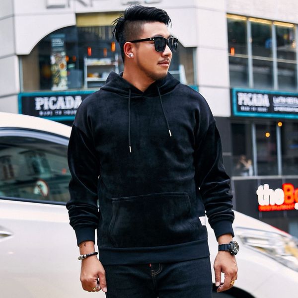 2018 gxxh autumn and winter new brand sweatshirt men's kangaroo pocket hooded sweatshirt more size xxl-5xl 6xl 7xl, Black
2018 gxxh autumn and winter new brand sweatshirt men's kangaroo pocket hooded sweatshirt more size xxl-5xl 6xl 7xl, Black