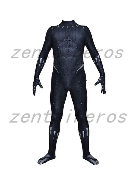 black panther 2018 film version dyesub cosplay costume no mask spandex lycra zentai halloween party suit, Black;red
black panther 2018 film version dyesub cosplay costume no mask spandex lycra zentai halloween party suit, Black;red
