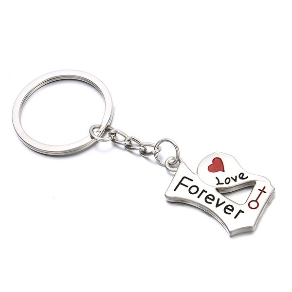 one couple lovers' heart key shaped keychain set valentine's day love gift, Slivery;golden
one couple lovers' heart key shaped keychain set valentine's day love gift, Slivery;golden