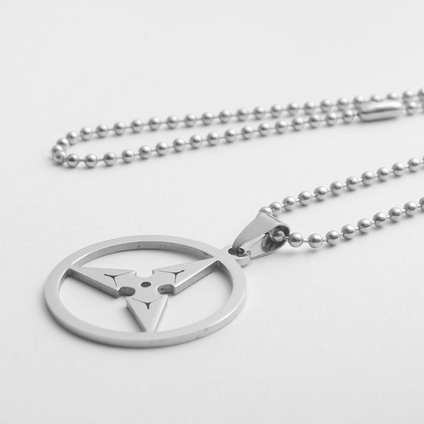 1 stainless steel triangle darts pendant necklace geometric round arrow game watch pioneer lucky mother men's women's family gifts, Silver
1 stainless steel triangle darts pendant necklace geometric round arrow game watch pioneer lucky mother men's women's family gifts, Silver