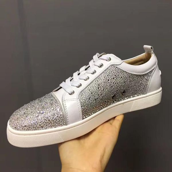 2018 new Designer Sneakers low cut Spikes Flats shoes Red Bottom For Men and Women Leather Sneakers Party Designer shoes
2018 new Designer Sneakers low cut Spikes Flats shoes Red Bottom For Men and Women Leather Sneakers Party Designer shoes