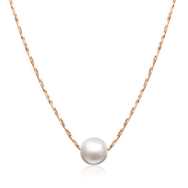 mgfam (222p) single smooth pearl (8 mm) pendants necklace for elegant women fashion jewelry rose / white gold plated 45cm chai, Silver
mgfam (222p) single smooth pearl (8 mm) pendants necklace for elegant women fashion jewelry rose / white gold plated 45cm chai, Silver
