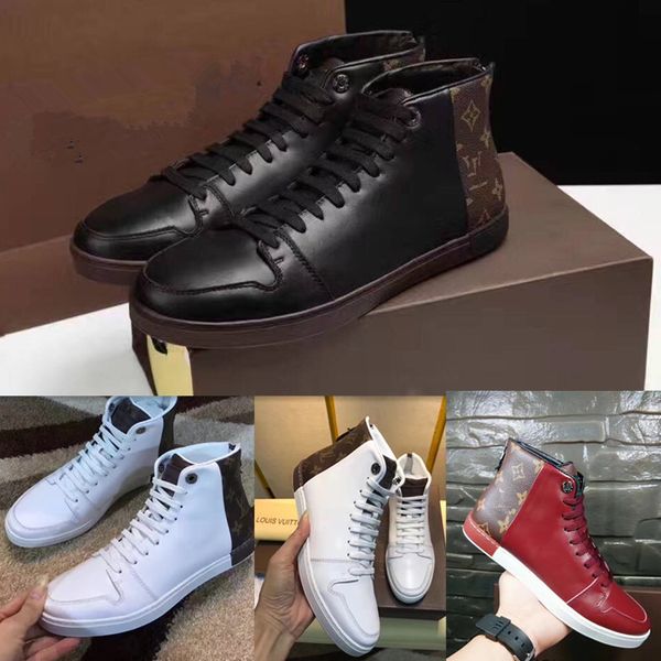 classic fashion mens high shoes man autumn and winter genuine leather flat heels casual sneaker boots made in italian lace-up size 38-46, Black
classic fashion mens high shoes man autumn and winter genuine leather flat heels casual sneaker boots made in italian lace-up size 38-46, Black